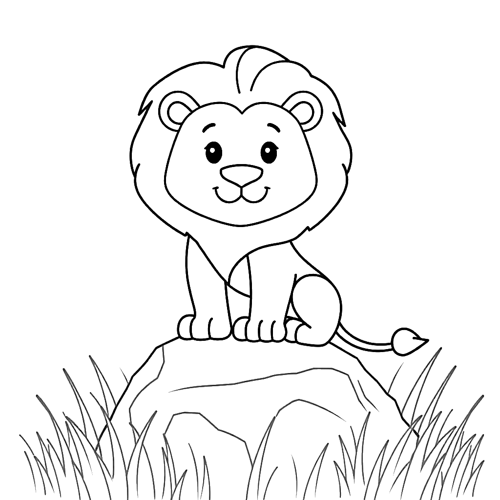 Kolorowanki: Dżungla - 1