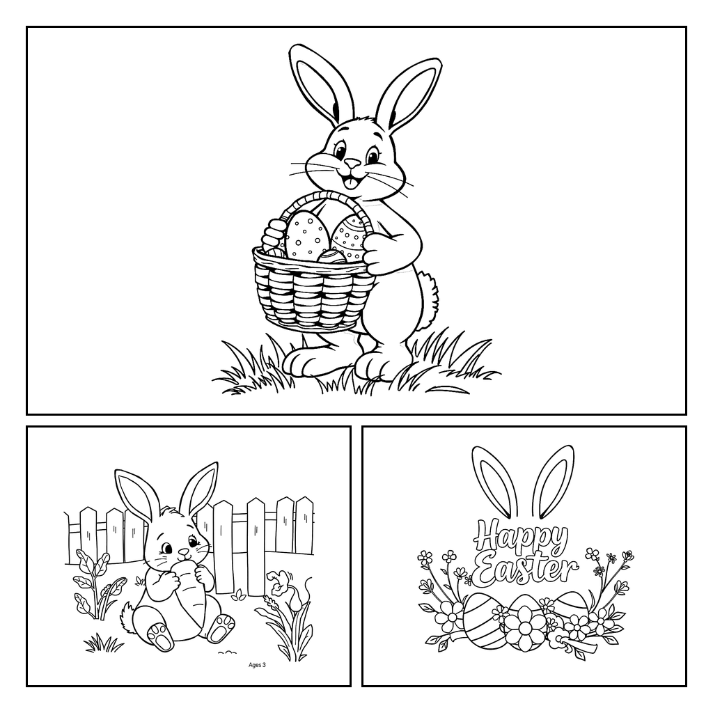 Kolorowanki: Wielkanoc