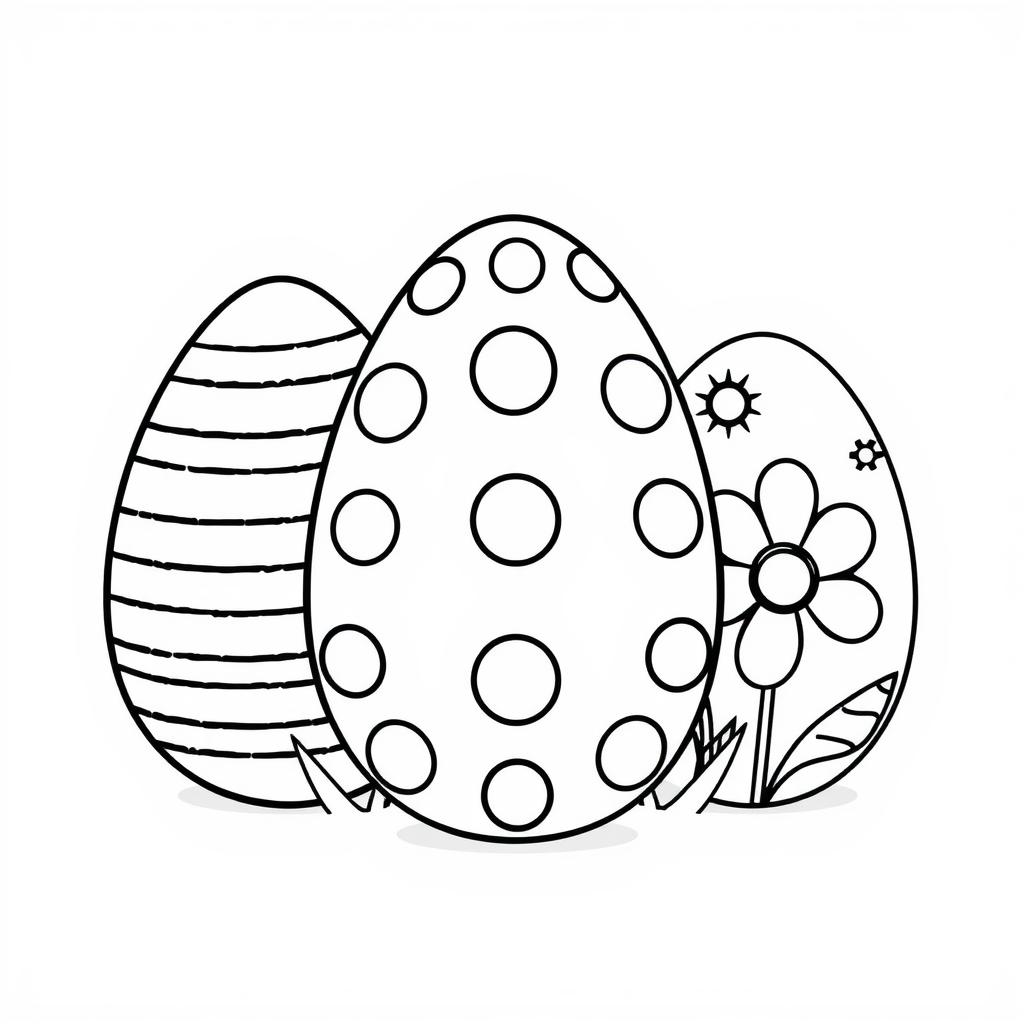 Kolorowanki: Wielkanoc - 2