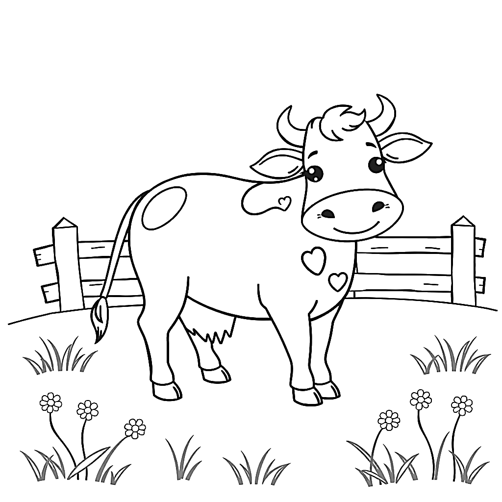 Kolorowanki: Farma - 1