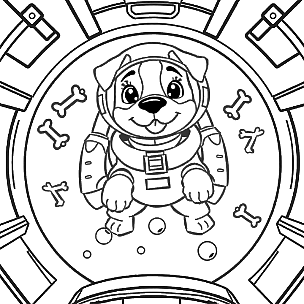 Kolorowanki: Kosmos - 4