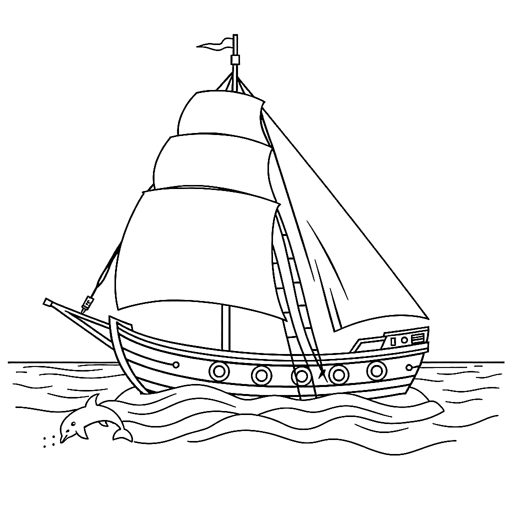 Kolorowanki: Pojazdy - 4